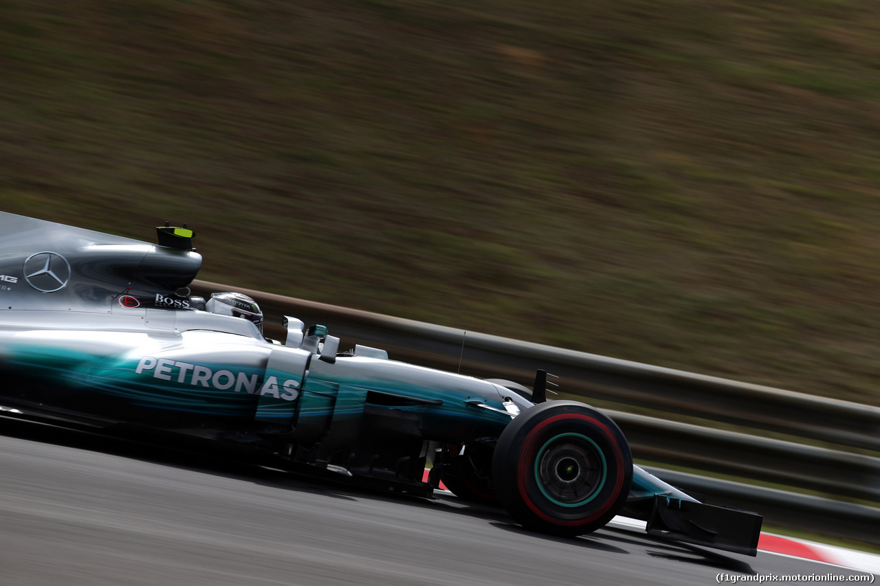 GP UNGHERIA, 28.07.2017 - Prove Libere 1, Valtteri Bottas (FIN) Mercedes AMG F1 W08