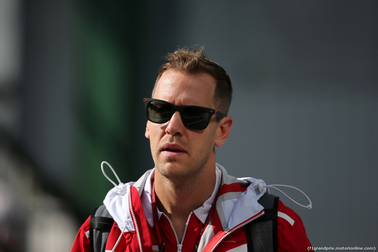 GP UNGHERIA, 28.07.2017 - Prove Libere 1, Sebastian Vettel (GER) Ferrari SF70H