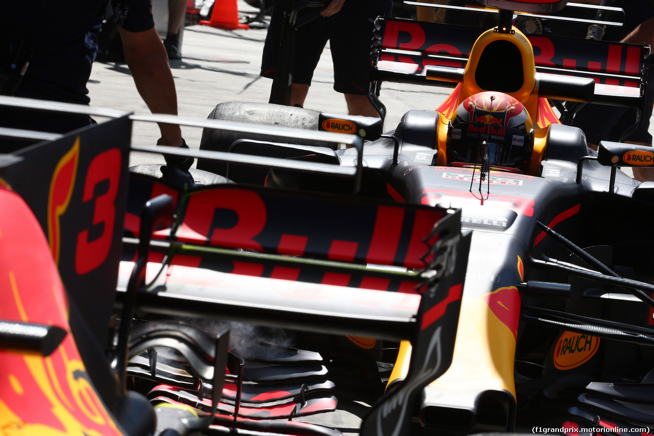 GP UNGHERIA, 28.07.2017 - Prove Libere 1, Max Verstappen (NED) Red Bull Racing RB13