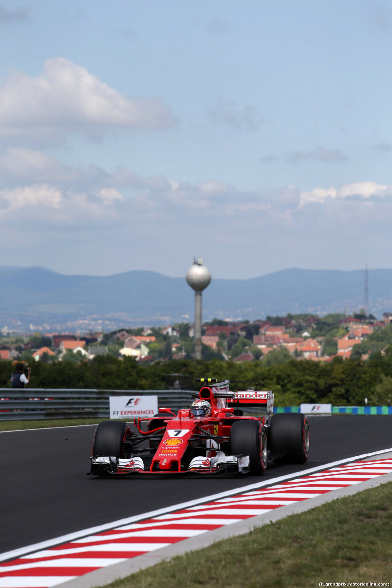 GP UNGHERIA, 28.07.2017 - Prove Libere 1, Kimi Raikkonen (FIN) Ferrari SF70H