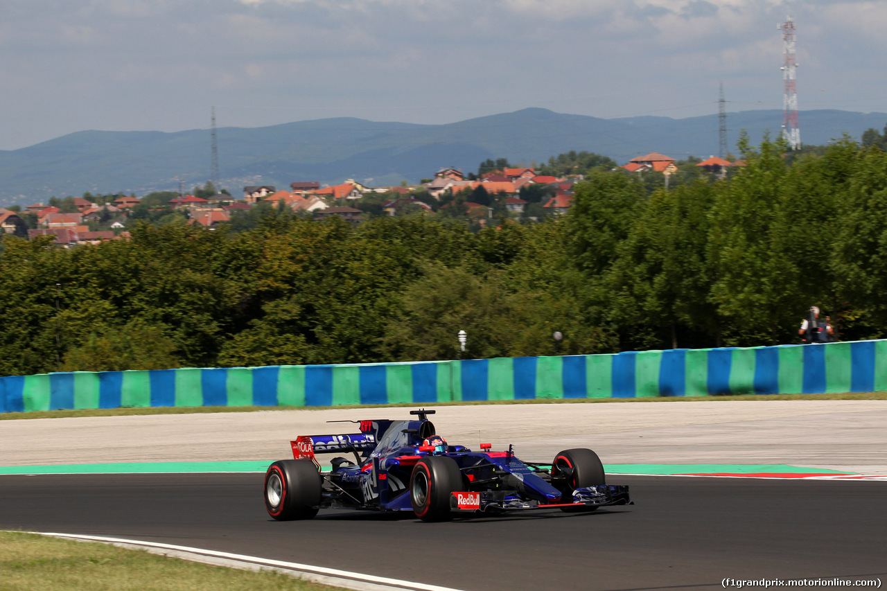 GP UNGHERIA, 28.07.2017 - Prove Libere 1, Daniil Kvyat (RUS) Scuderia Toro Rosso STR12
