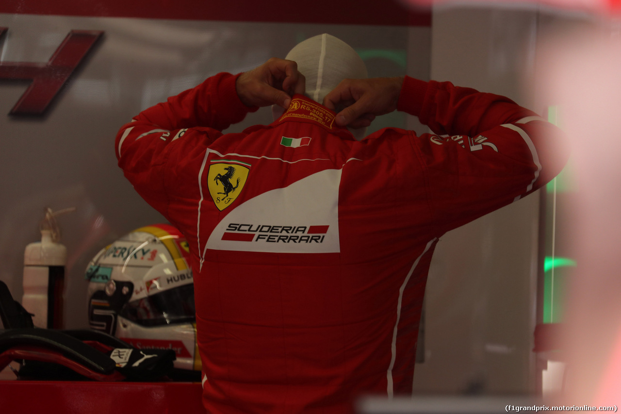 GP UNGHERIA, 28.07.2017 - Prove Libere 2, Sebastian Vettel (GER) Ferrari SF70H