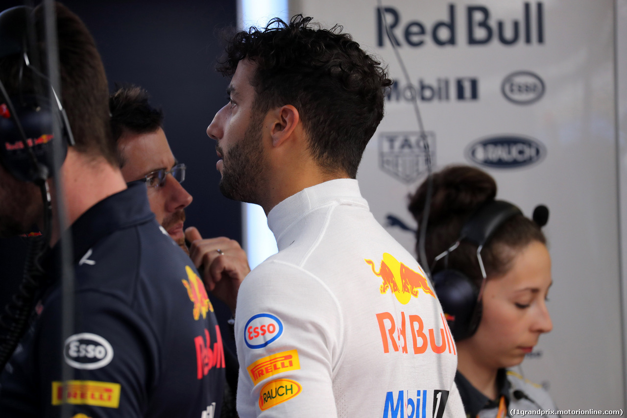 GP UNGHERIA, 28.07.2017 - Prove Libere 2, Daniel Ricciardo (AUS) Red Bull Racing RB13