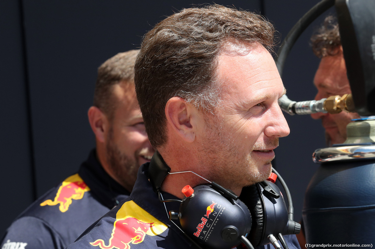 GP UNGHERIA, 28.07.2017 - Prove Libere 2, Christian Horner (GBR), Red Bull Racing, Sporting Director