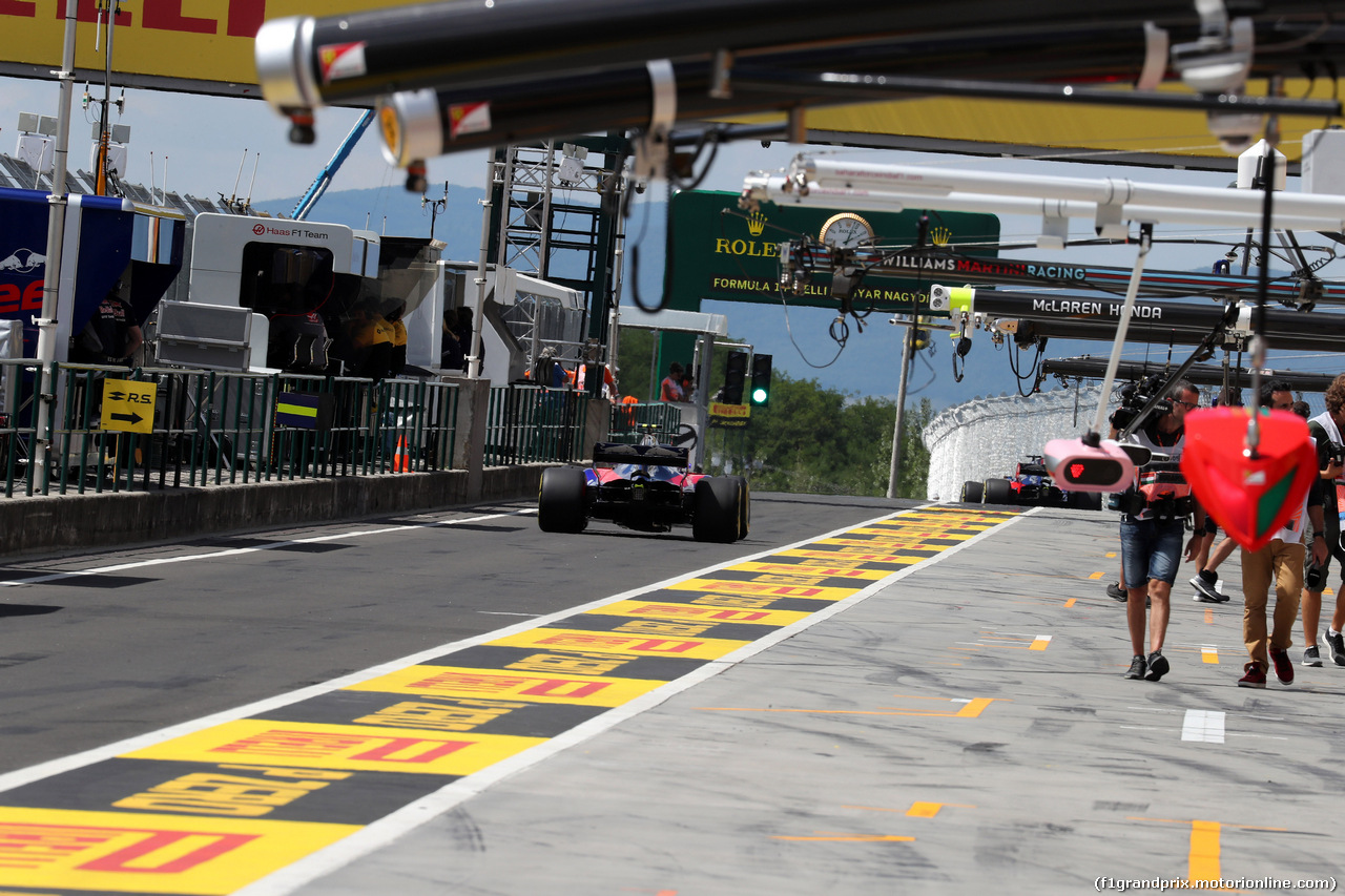 GP UNGHERIA, 28.07.2017 - Prove Libere 2, Carlos Sainz Jr (ESP) Scuderia Toro Rosso STR12