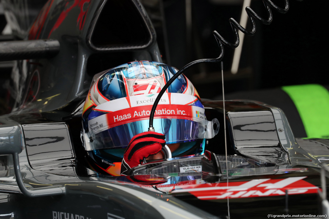 GP UNGHERIA, 28.07.2017 - Prove Libere 2, Romain Grosjean (FRA) Haas F1 Team VF-17