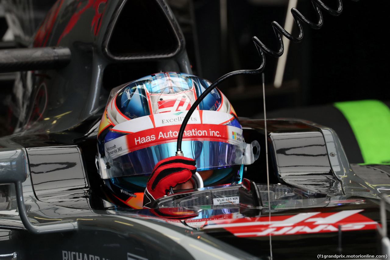 GP UNGHERIA, 28.07.2017 - Prove Libere 2, Romain Grosjean (FRA) Haas F1 Team VF-17