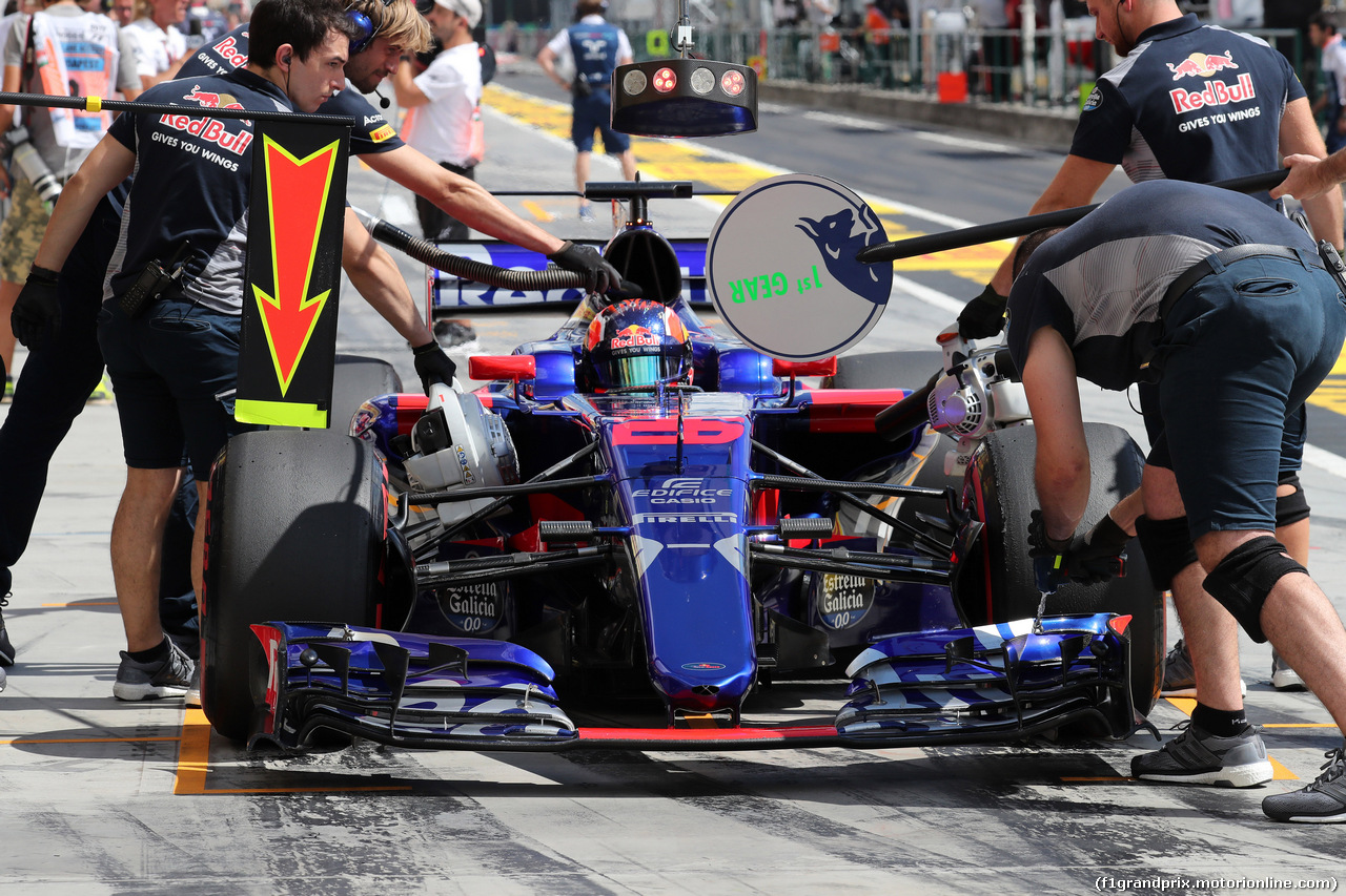 GP UNGHERIA, 28.07.2017 - Prove Libere 2, Daniil Kvyat (RUS) Scuderia Toro Rosso STR12