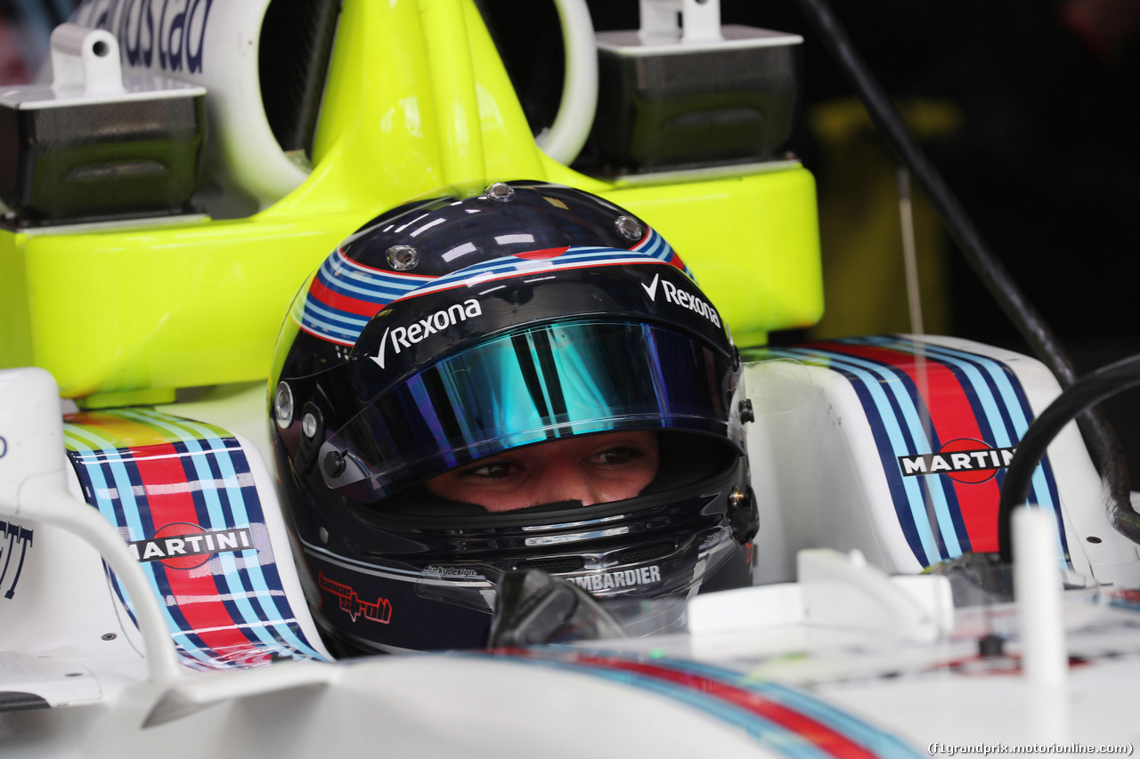 GP UNGHERIA, 28.07.2017 - Prove Libere 2, Lance Stroll (CDN) Williams FW40
