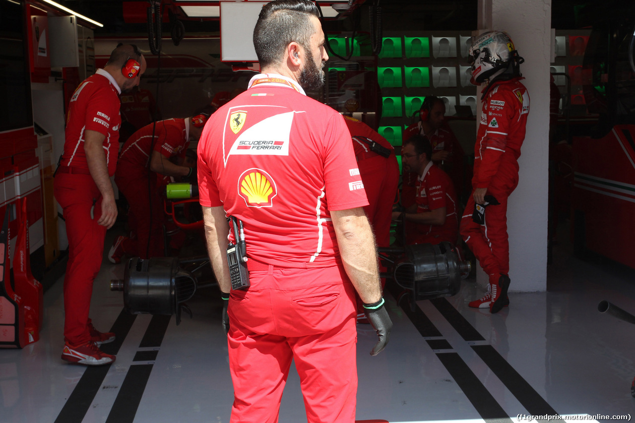 GP UNGHERIA, 28.07.2017 - Prove Libere 2, Sebastian Vettel (GER) Ferrari SF70H