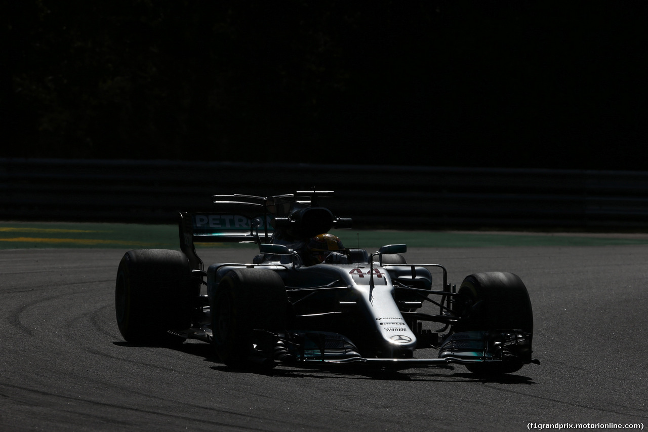 GP UNGHERIA, 28.07.2017 - Prove Libere 2, Lewis Hamilton (GBR) Mercedes AMG F1 W08