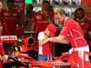GP UNGHERIA, 27.07.2017 - Sebastian Vettel (GER) Ferrari SF70H with a fan
