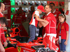 GP UNGHERIA, 27.07.2017 - Sebastian Vettel (GER) Ferrari SF70H with a fan