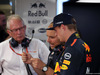 GP UNGHERIA, 28.07.2017 - Free Practice 2, Helmut Marko (AUT), Red Bull Racing, Red Bull Advisor e Max Verstappen (NED) Red Bull Racing RB13