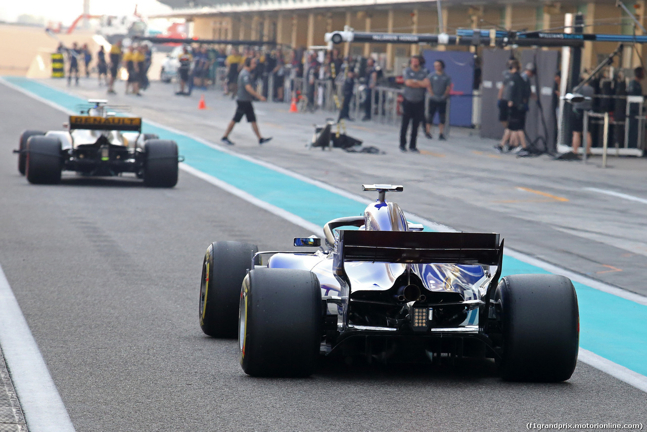 TEST ABU DHABI 28 NOVEMBRE, Marcus Ericsson (SWE) Sauber F1 Team 
28.11.2017.