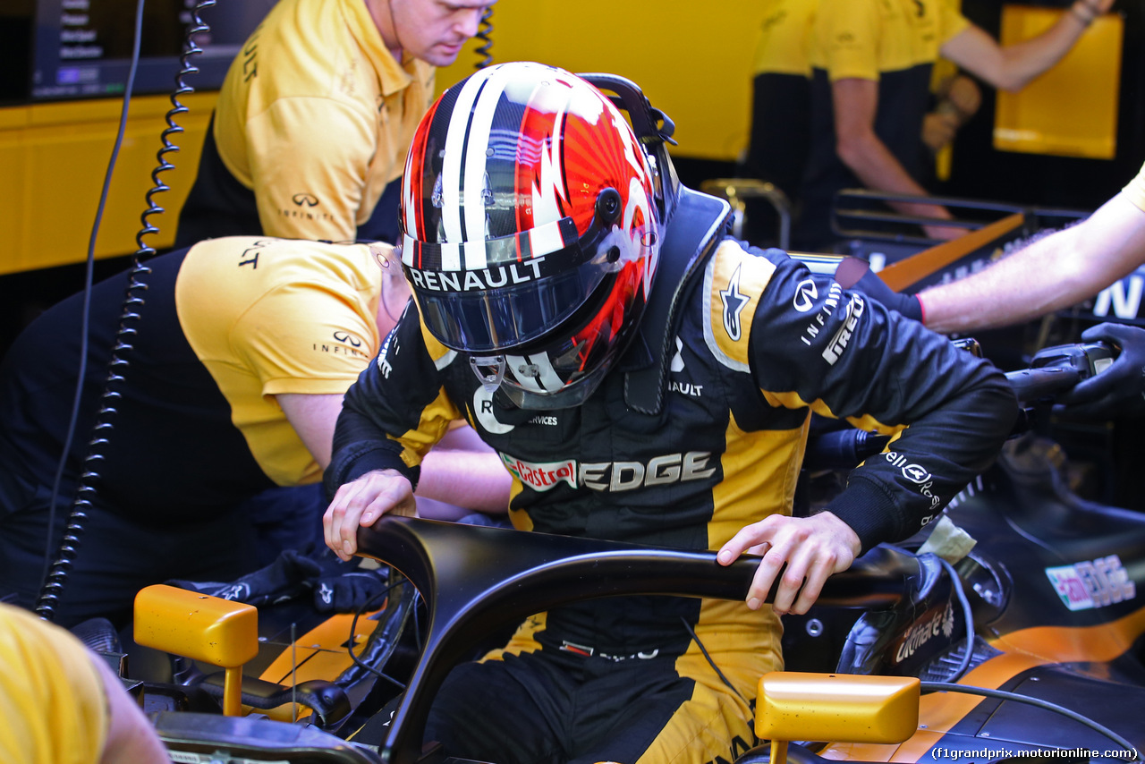 TEST ABU DHABI 28 NOVEMBRE, Nico Hulkenberg (GER) Renault Sport F1 Team 
28.11.2017.