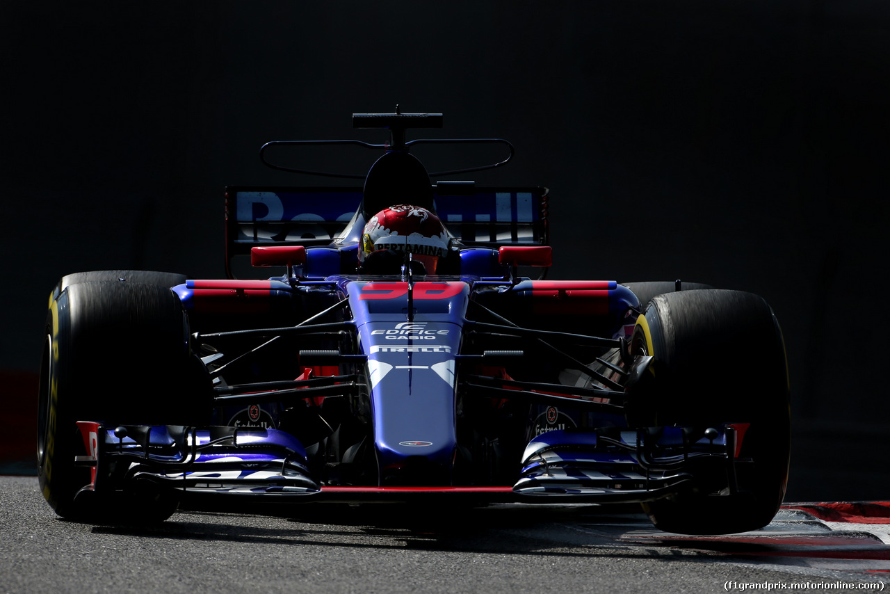 TEST ABU DHABI 28 NOVEMBRE, Sean Gelael (IDN) Scuderia Toro Rosso 
28.11.2017.