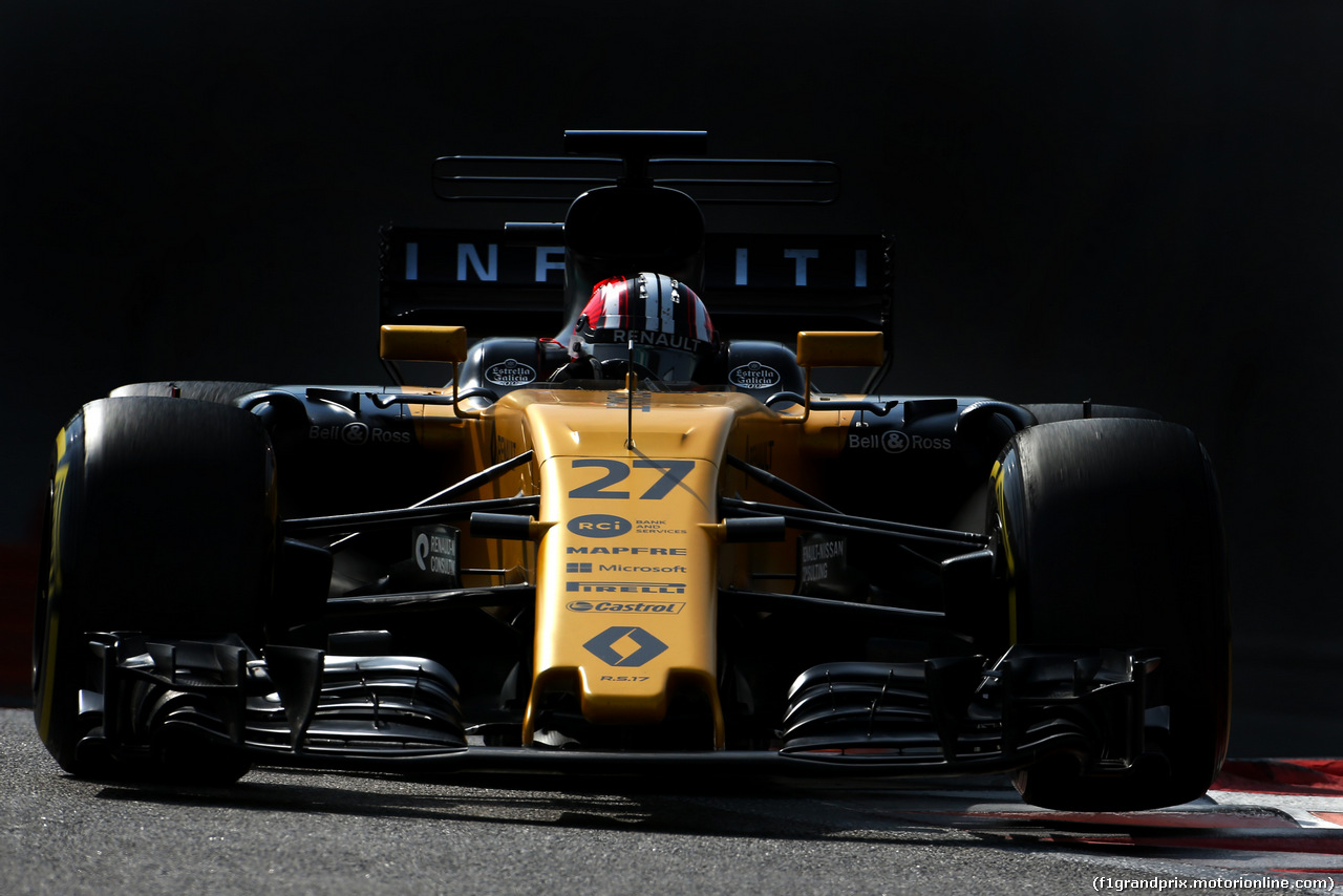 TEST ABU DHABI 28 NOVEMBRE, Nico Hulkenberg (GER) Renault Sport F1 Team 
28.11.2017.