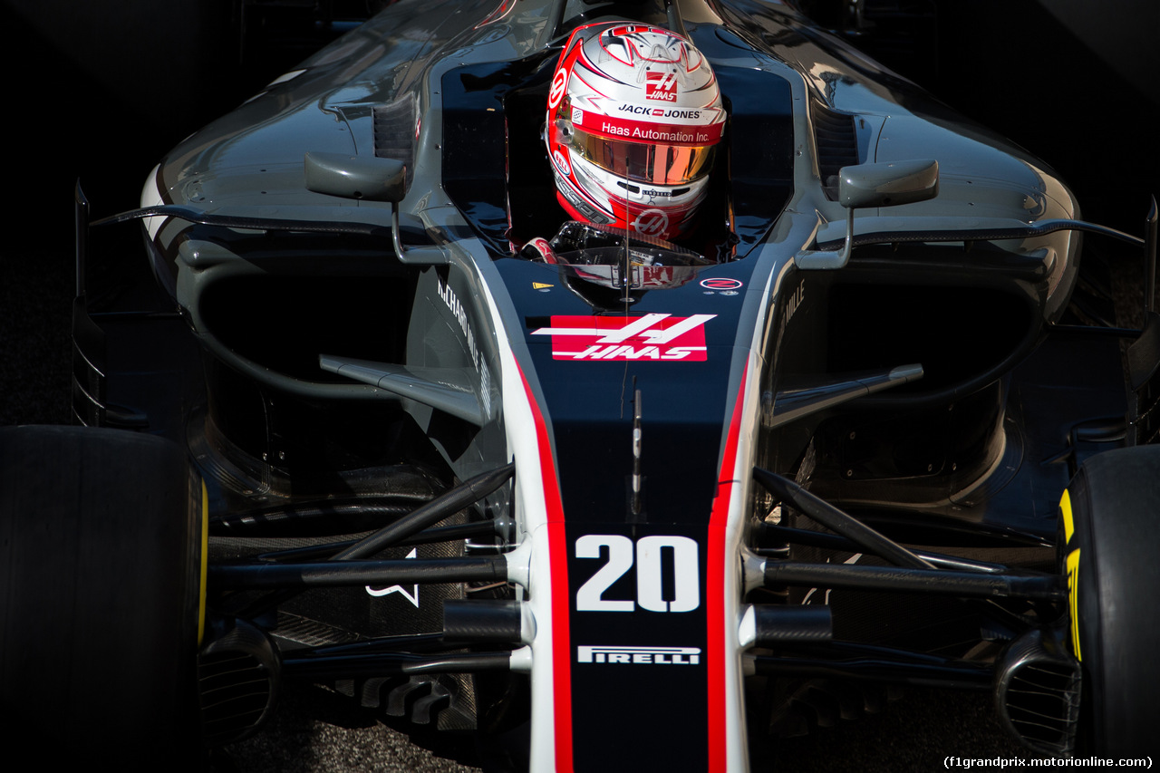 TEST F1 ABU DHABI 29 NOVEMBRE, Kevin Magnussen (DEN) Haas VF-17.
29.11.2017.