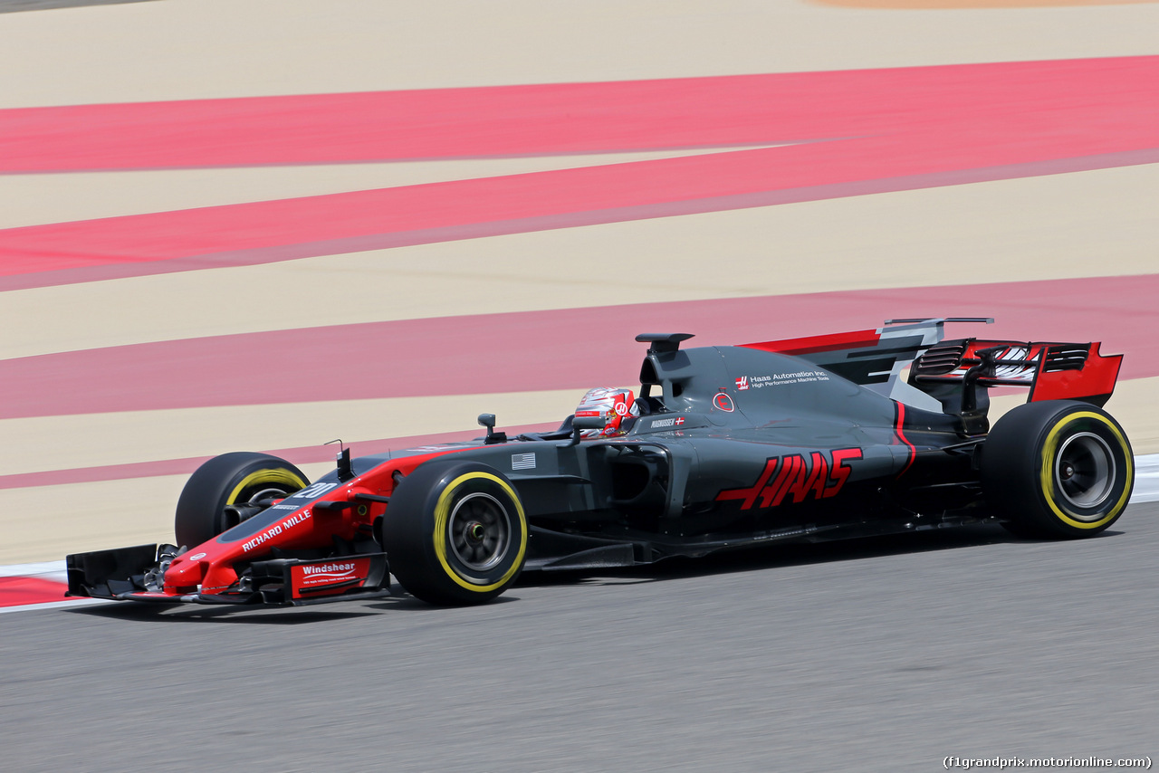 TEST F1 BAHRAIN 19 APRILE, Kevin Magnussen (DEN) Haas F1 Team 
19.04.2017.