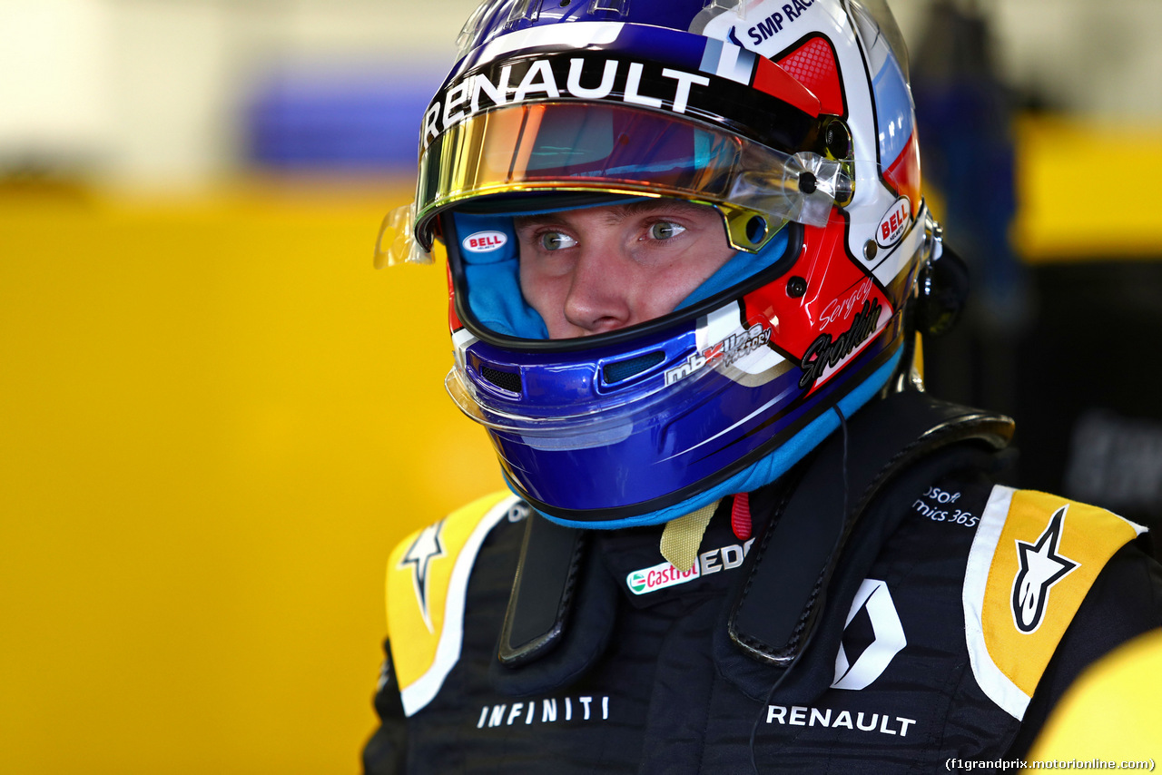TEST F1 BAHRAIN 19 APRILE, Sergey Sirotkin (RUS) Renault Sport F1 Team  
19.04.2017.