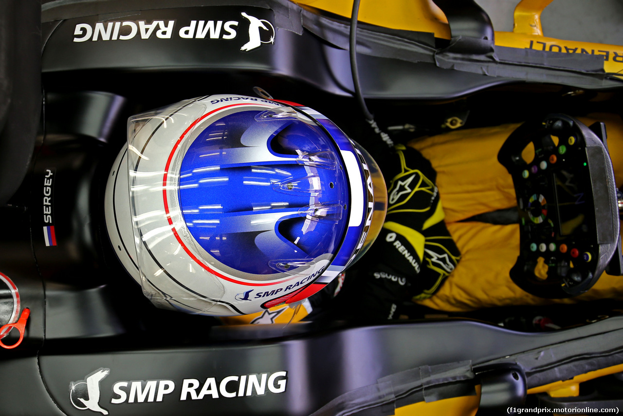 TEST F1 BAHRAIN 19 APRILE, Sergey Sirotkin (RUS) Renault Sport F1 Team  
19.04.2017.