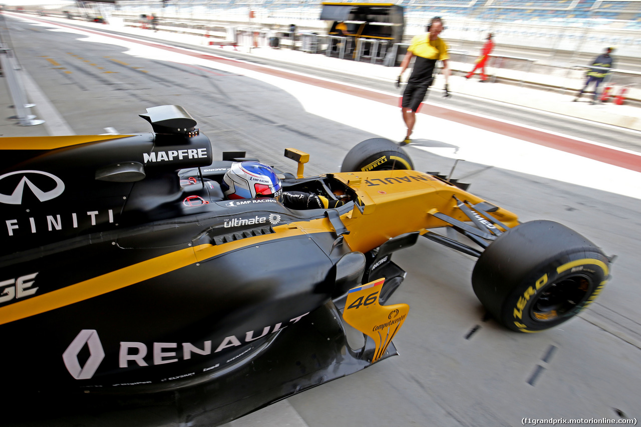 TEST F1 BAHRAIN 19 APRILE, Sergey Sirotkin (RUS) Renault Sport F1 Team  
19.04.2017.