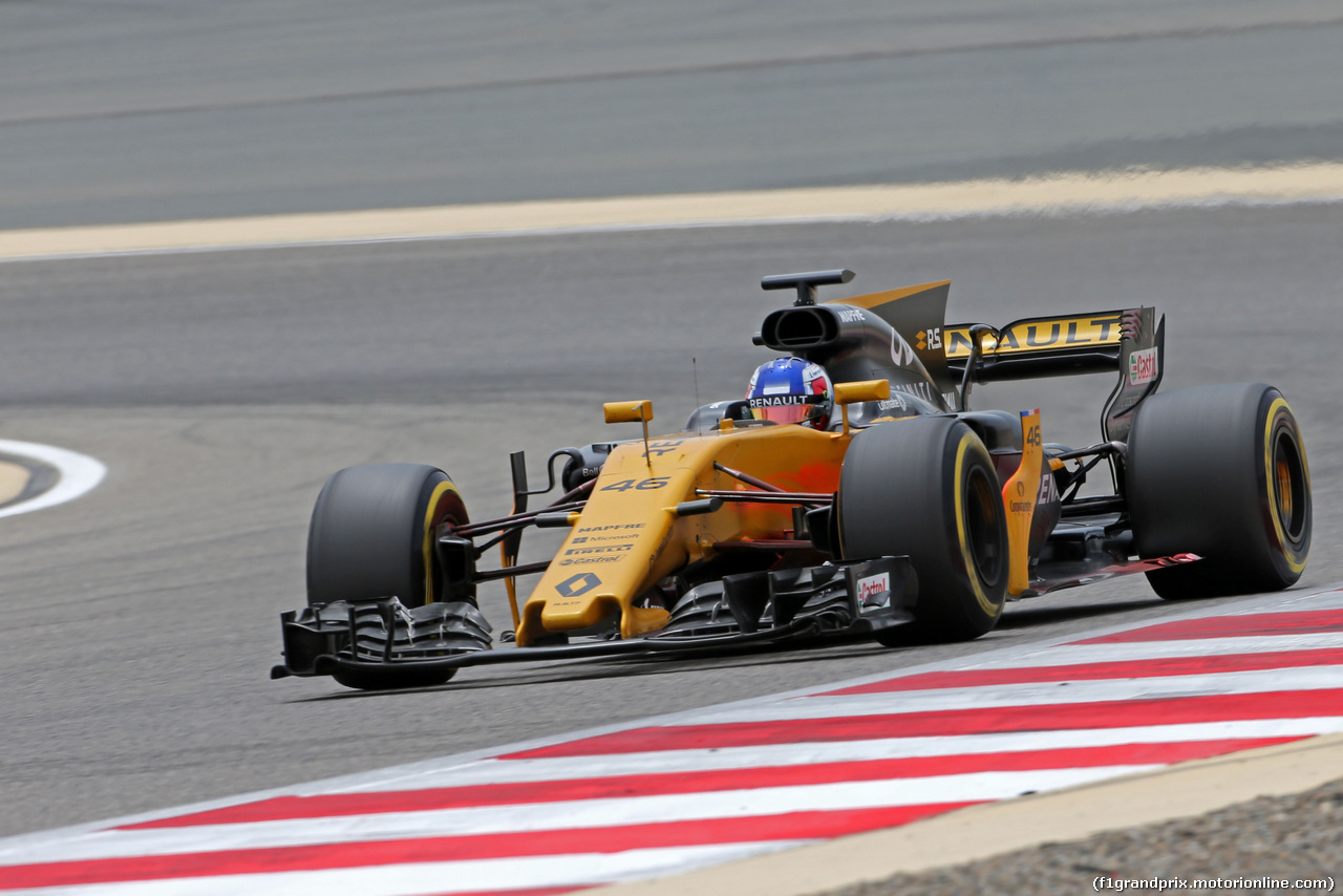 TEST F1 BAHRAIN 19 APRILE, Sergey Sirotkin (RUS) Renault Sport F1 Team  
19.04.2017.