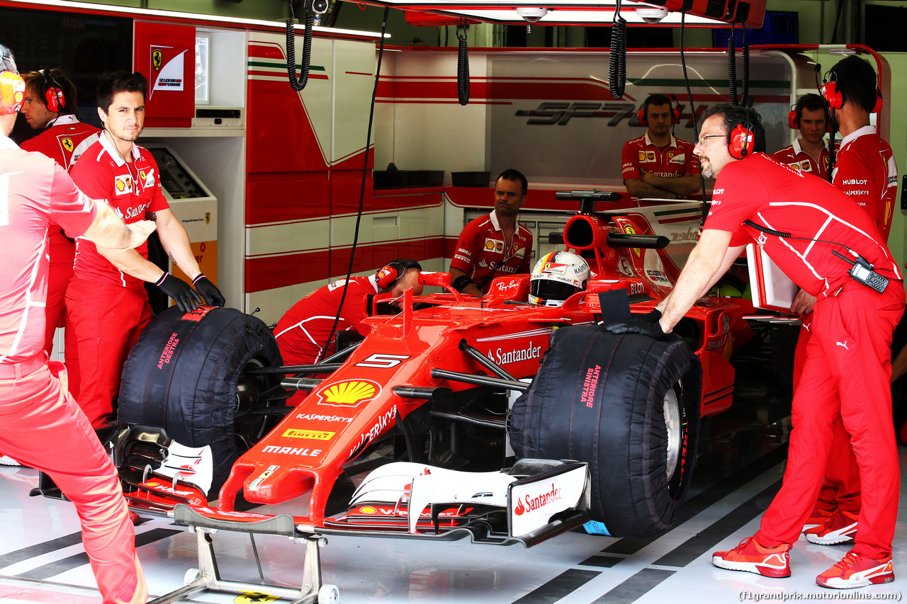 TEST F1 BAHRAIN 19 APRILE, Sebastian Vettel (GER) Ferrari SF70H.
19.04.2017.