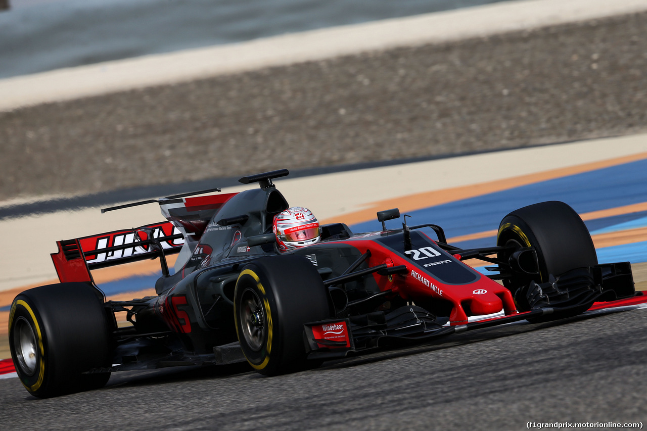 TEST F1 BAHRAIN 19 APRILE, Kevin Magnussen (DEN) Haas VF-17.
19.04.2017.