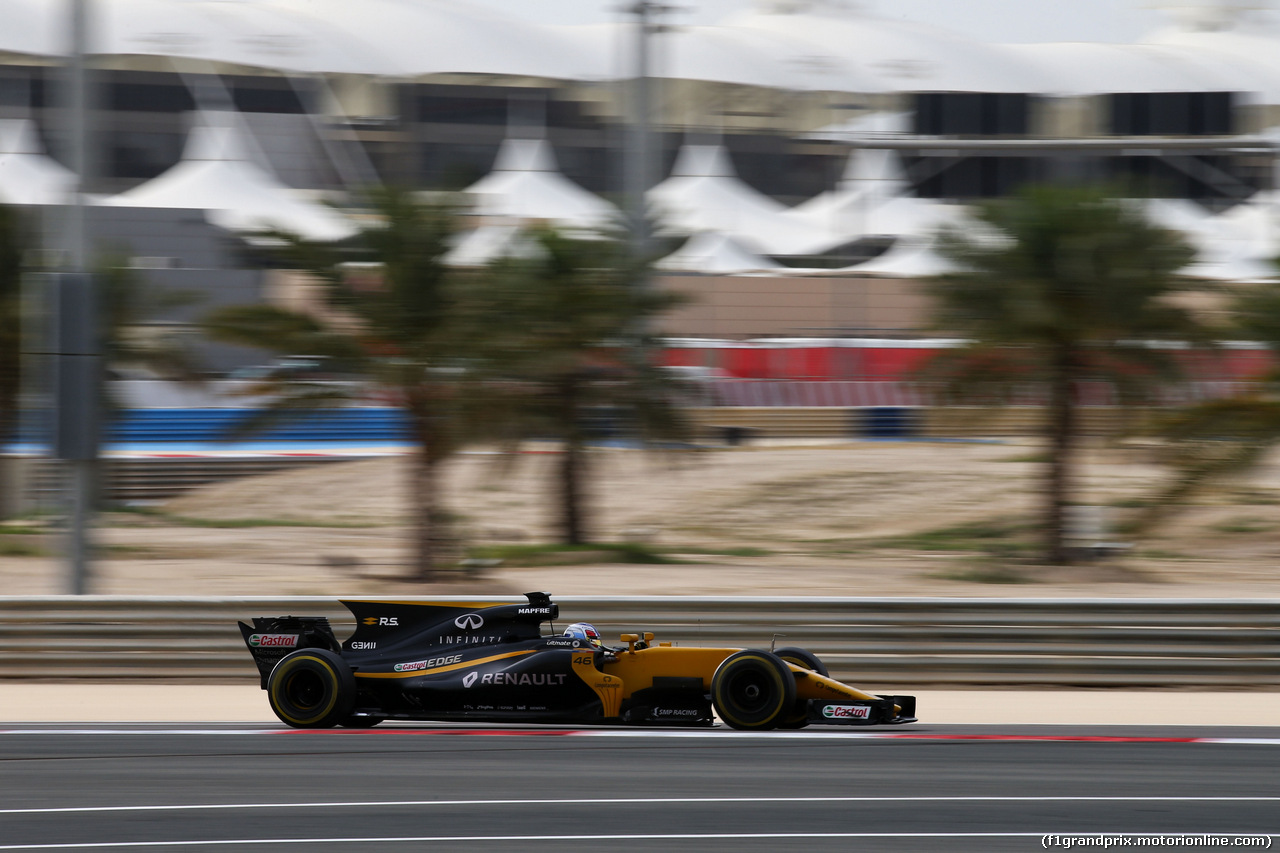 TEST F1 BAHRAIN 19 APRILE, Sergey Sirotkin (RUS) Renault Sport F1 Team RS17 Third Driver.
19.04.2017.