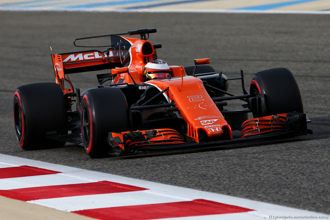 TEST F1 BAHRAIN 19 APRILE, Stoffel Vandoorne (BEL) McLaren MCL32.
19.04.2017.