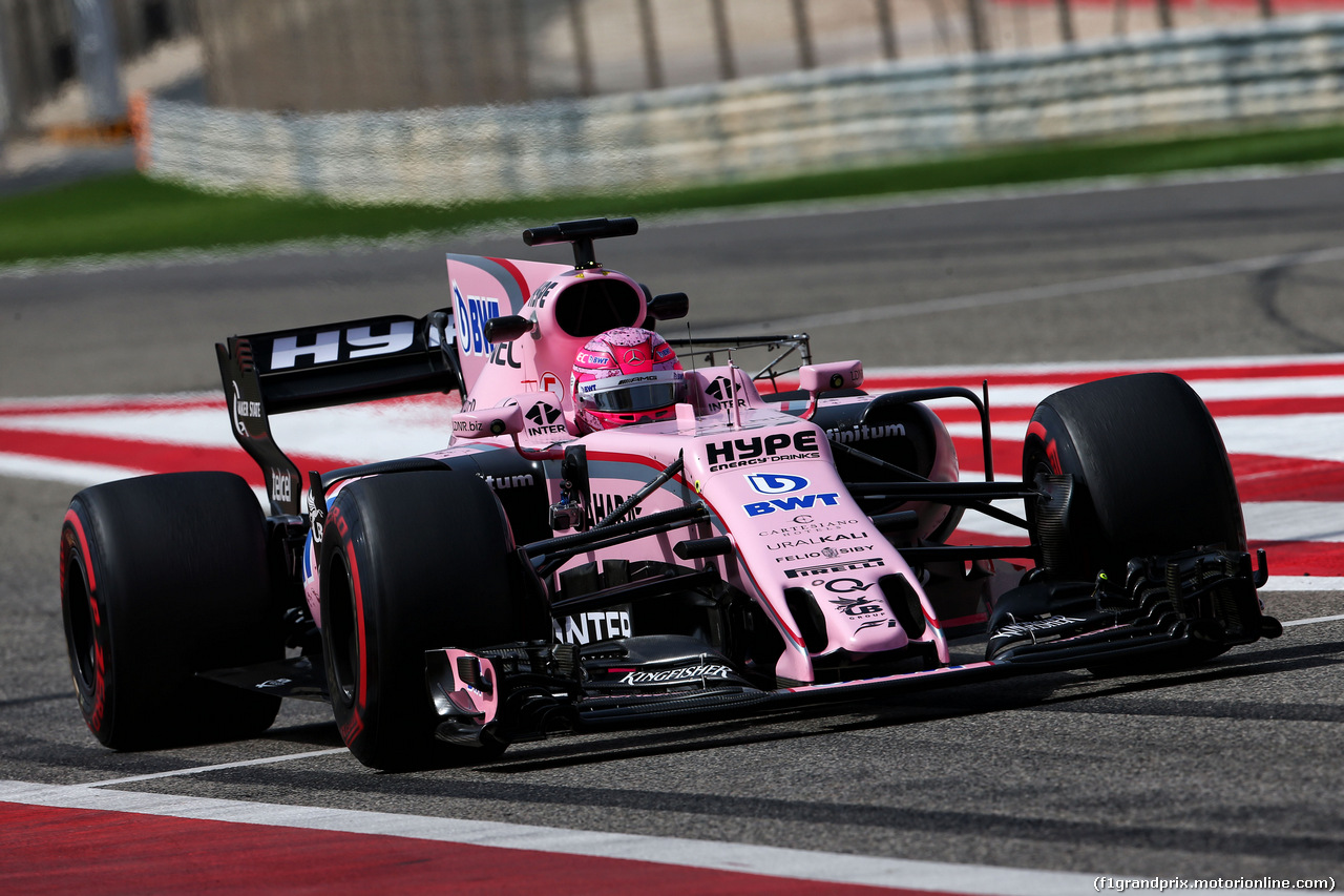 TEST F1 BAHRAIN 19 APRILE, Esteban Ocon (FRA) Sahara Force India F1 VJM10.
19.04.2017.