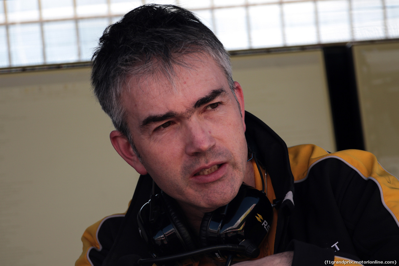 TEST F1 BARCELLONA 10 MARZO, Nick Chester (GBR) Renault Sport F1 Team Chassis Technical Director.
10.03.2017.