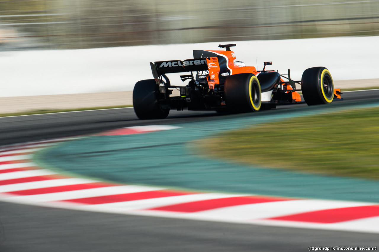 TEST F1 BARCELLONA 10 MARZO, Fernando Alonso (ESP) McLaren MCL32.
10.03.2017.