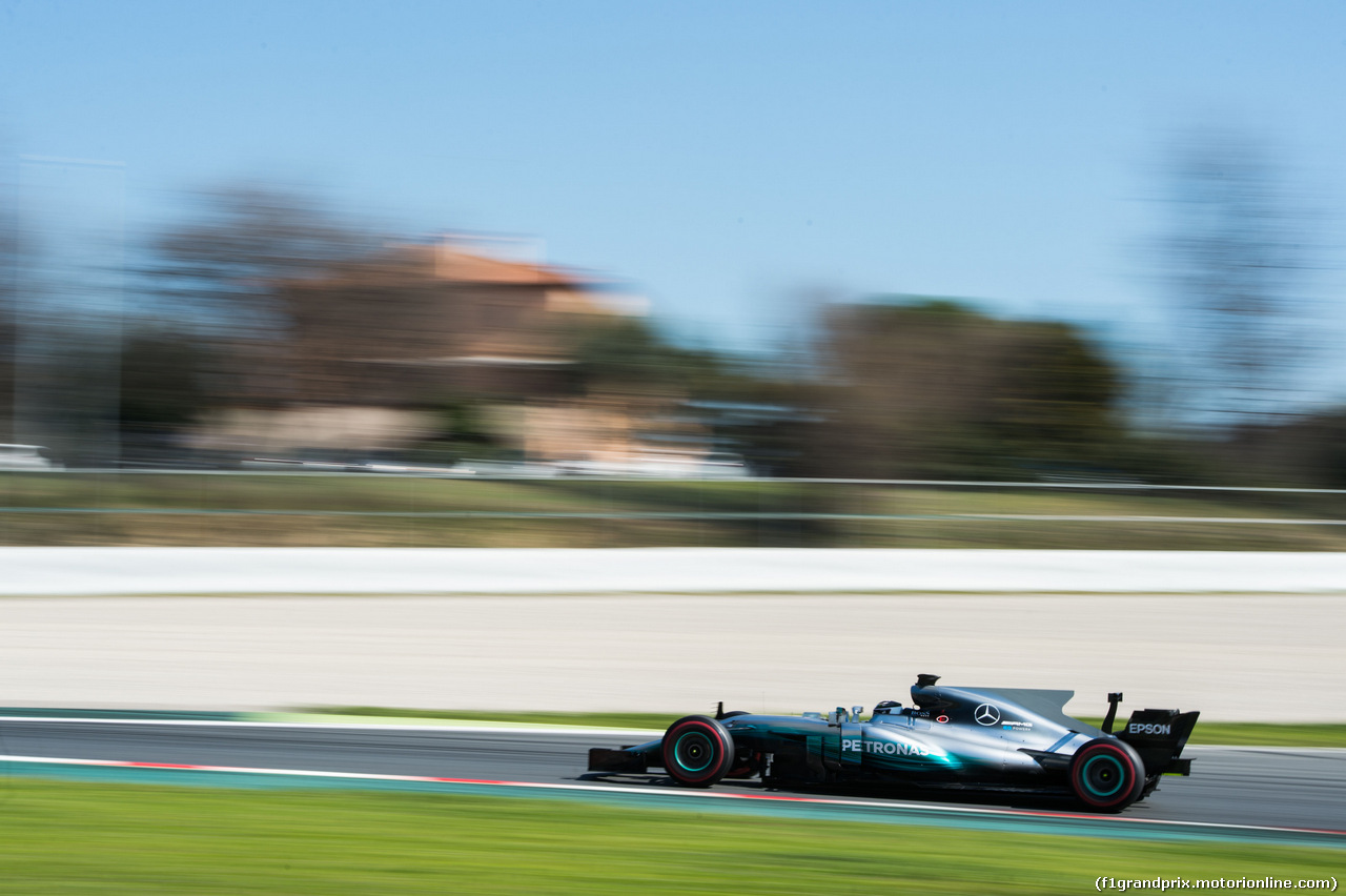 TEST F1 BARCELLONA 10 MARZO, Valtteri Bottas (FIN) Mercedes AMG F1 W08.
10.03.2017.