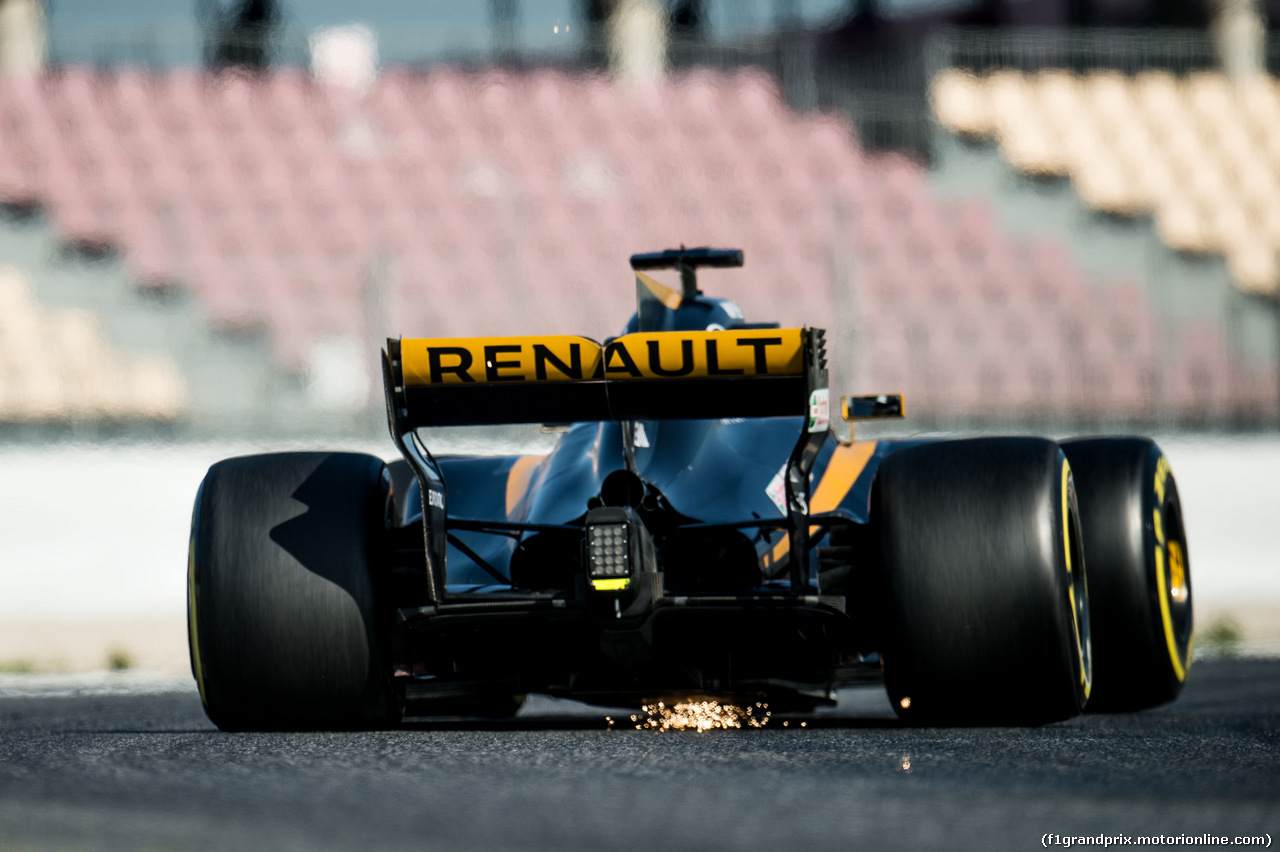TEST F1 BARCELLONA 10 MARZO, Nico Hulkenberg (GER) Renault Sport F1 Team RS17.
10.03.2017.