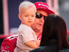 TEST F1 BARCELLONA 10 MARZO, Kimi Raikkonen (FIN) Ferrari with his son Robin.
10.03.2017.