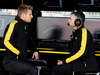 TEST F1 BARCELLONA 1 MARZO, (L to R): Nico Hulkenberg (GER) Renault Sport F1 Team with Nick Chester (GBR) Renault Sport F1 Team Chassis Technical Director.
01.03.2017.