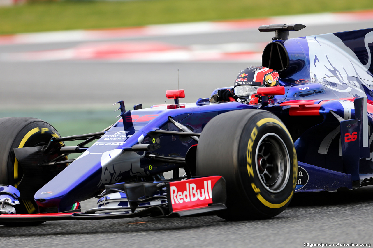 TEST F1 BARCELLONA 1 MARZO, Daniil Kvyat (RUS) Scuderia Toro Rosso STR12.
01.03.2017.