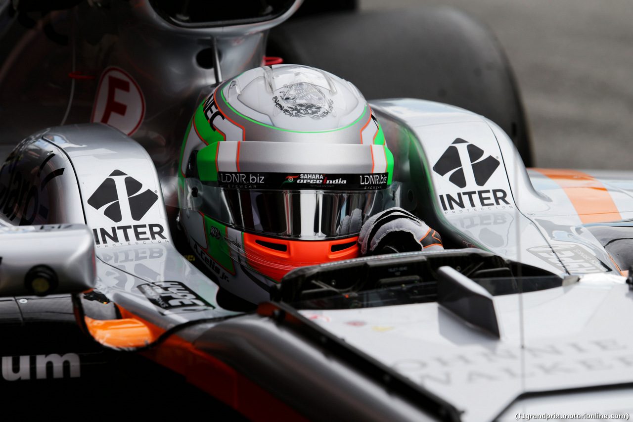TEST F1 BARCELLONA 1 MARZO, Alfonso Celis Jr (MEX) Sahara Force India F1 VJM10 Development Driver.
01.03.2017.