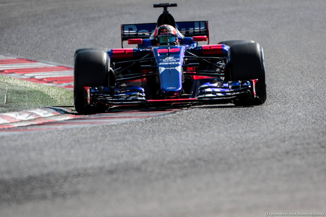 TEST F1 BARCELLONA 1 MARZO, Daniil Kvyat (RUS) Scuderia Toro Rosso STR12.
01.03.2017.