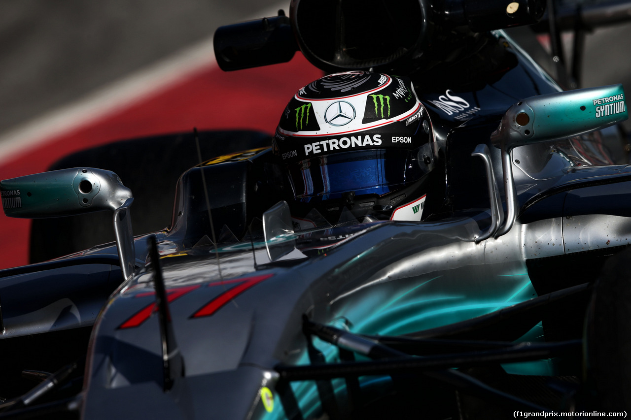 TEST F1 BARCELLONA 1 MARZO, Valtteri Bottas (FIN) Mercedes AMG F1 W08.
01.03.2017.