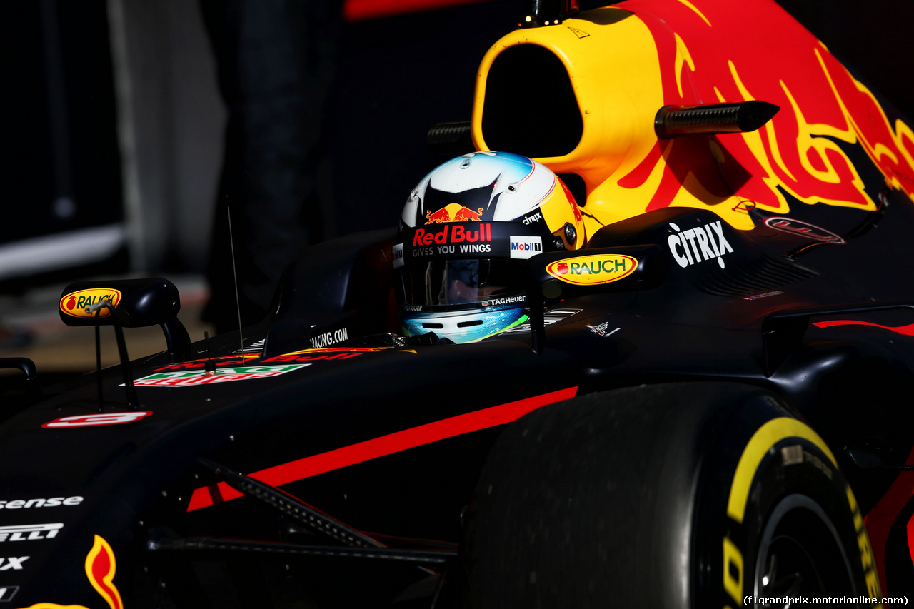 TEST F1 BARCELLONA 1 MARZO, Daniel Ricciardo (AUS) Red Bull Racing RB13.
01.03.2017.