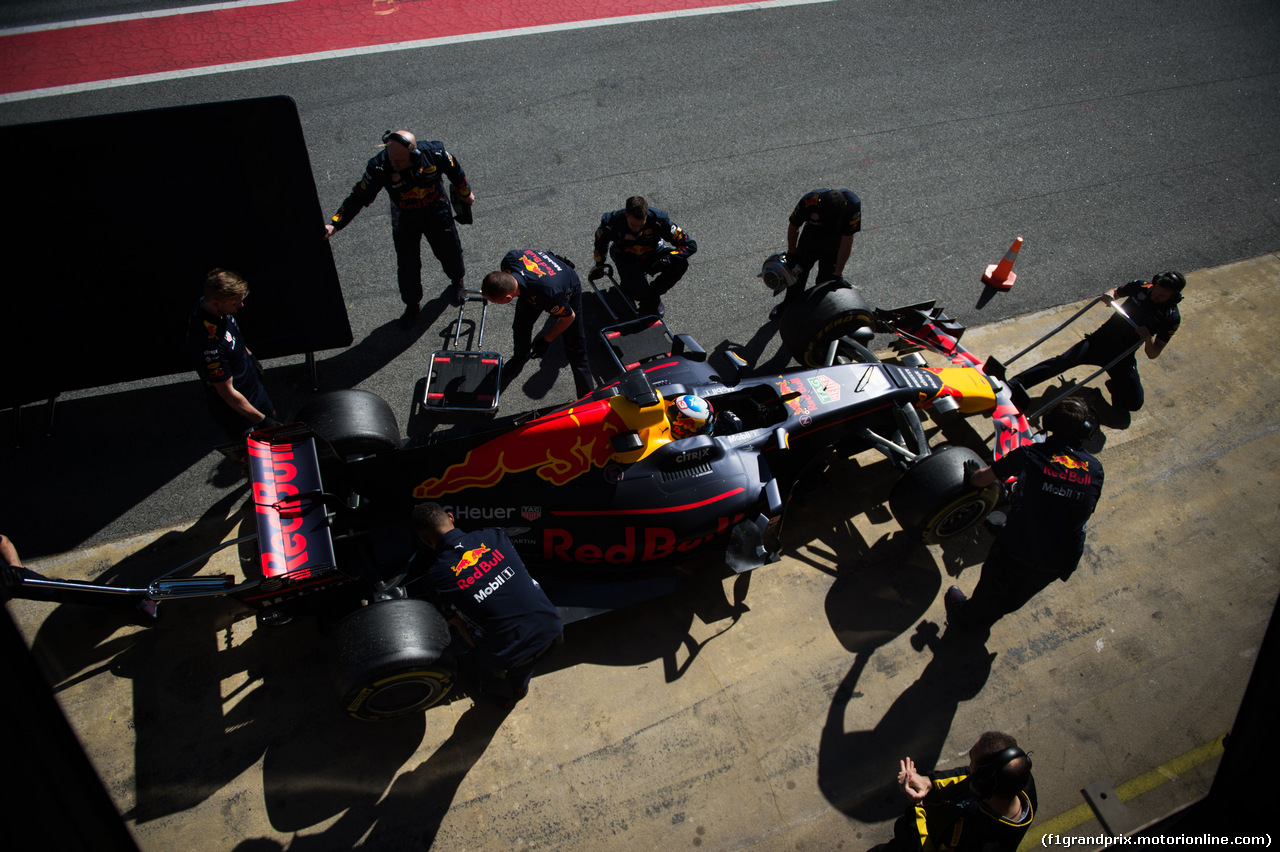 TEST F1 BARCELLONA 1 MARZO, Daniel Ricciardo (AUS) Red Bull Racing RB13.
01.03.2017.