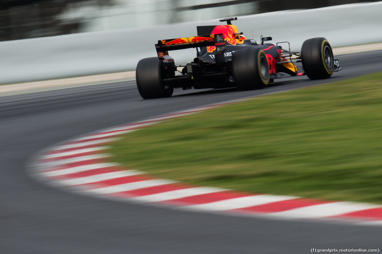 TEST F1 BARCELLONA 1 MARZO, Daniel Ricciardo (AUS) Red Bull Racing RB13.
01.03.2017.