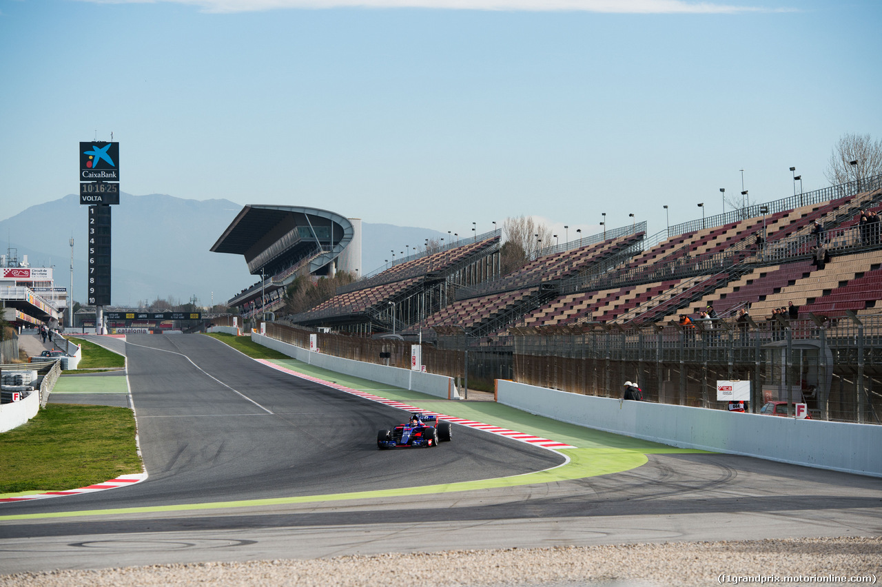 TEST F1 BARCELLONA 1 MARZO, Daniil Kvyat (RUS) Scuderia Toro Rosso STR12.
01.03.2017.