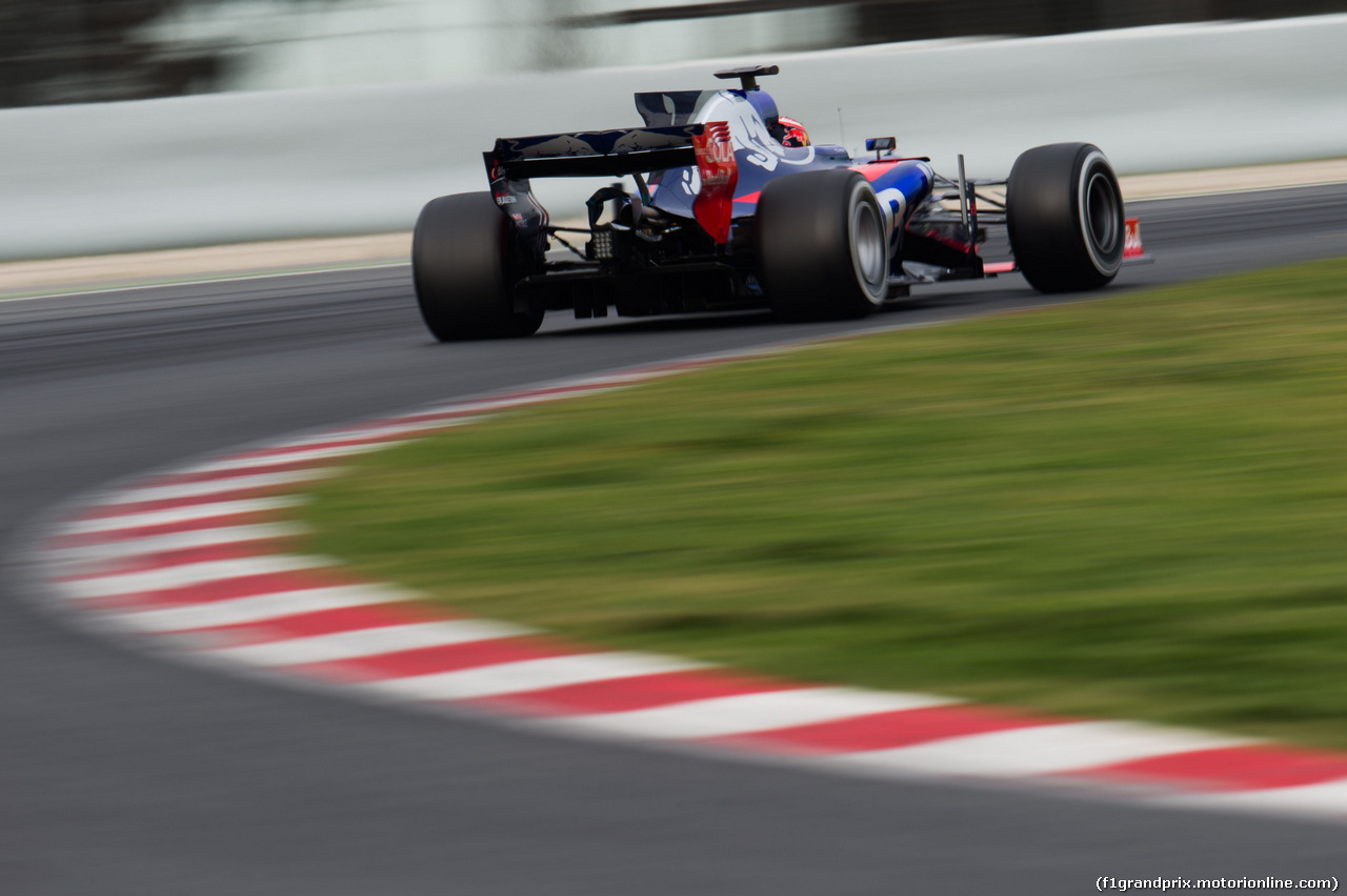 TEST F1 BARCELLONA 1 MARZO, Daniil Kvyat (RUS) Scuderia Toro Rosso STR12.
01.03.2017.