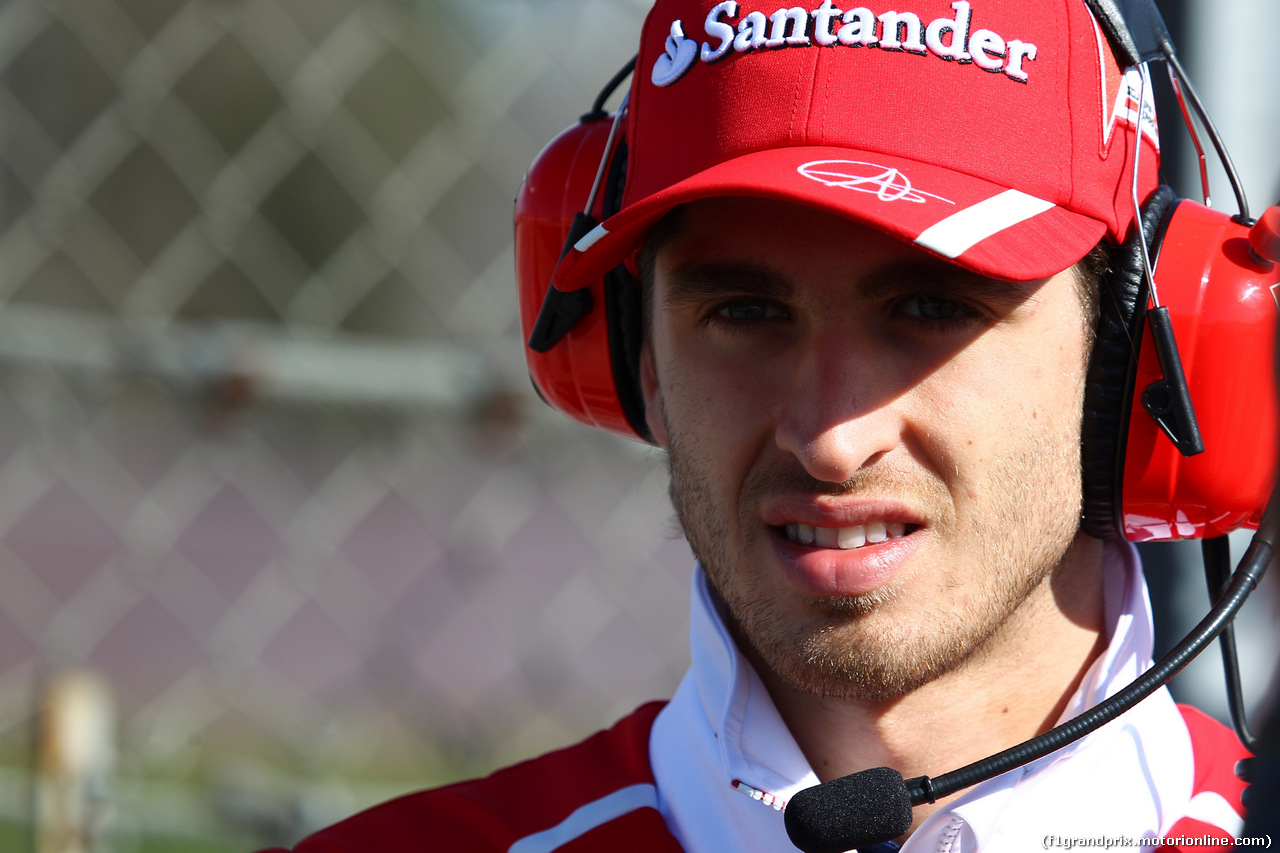 TEST F1 BARCELLONA 1 MARZO, 01.03.2017 - Antonio Giovinazzi (ITA) Ferrari third driver