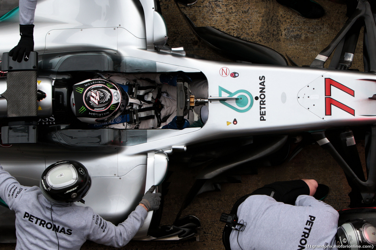 TEST F1 BARCELLONA 1 MARZO, Valtteri Bottas (FIN) Mercedes AMG F1 W08.
01.03.2017.